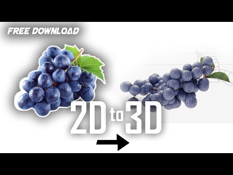 making a realistic grape fruit in blender