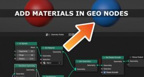 Tutorial:  Add Material In Geometry Nodes | Blender
