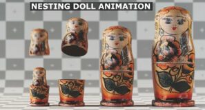 Blender: Nesting Doll Animation | Tutorial