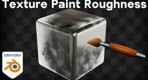 How to Texture Paint Roughness Maps in Blender (Tutorial)