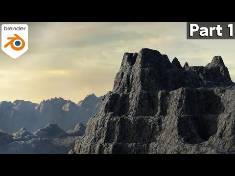 Creating Realistic Rocky Mountains in Blender – Part 1 (Tutorial)