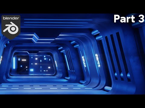 Sci-Fi Passage – Part 3 (Blender Tutorial)