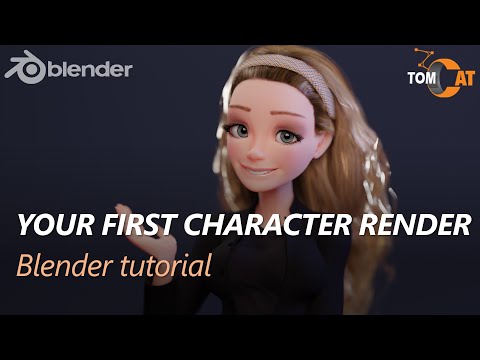 Your First Character Render Tutorial for Blender