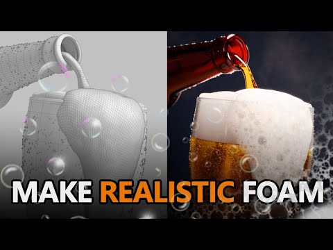 Real Foam Shader For Blender