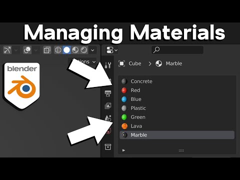 Understanding and Managing Materials in Blender (Tutorial)