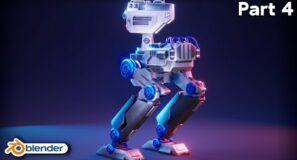 Sci-Fi Mech Robot – Part 4 (Blender Tutorial)