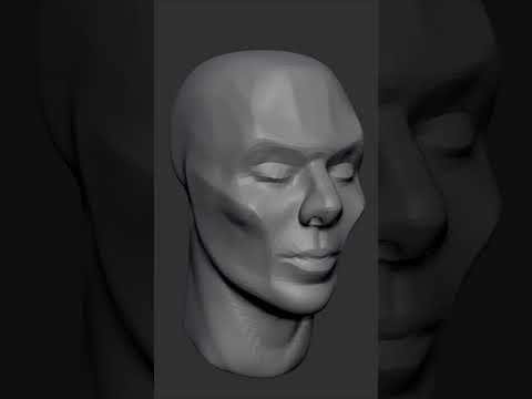 40 Minute ZBrush Head Sketch