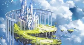 🔴 blender live  – Making A fantasy anime floating castle in blender