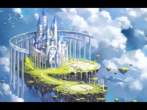 🔴 blender live  – Making A fantasy anime floating castle in blender