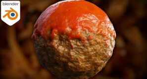 Procedural Meatball Material 🍝 (Blender Tutorial)