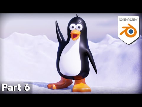 Character Creation for Beginners – Part 6 – Stylized Penguin (Blender Tutorial)