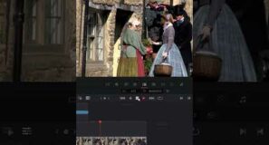 Davinci Resolve: Speed Up Or Slow Down A Video Clip. #shorts