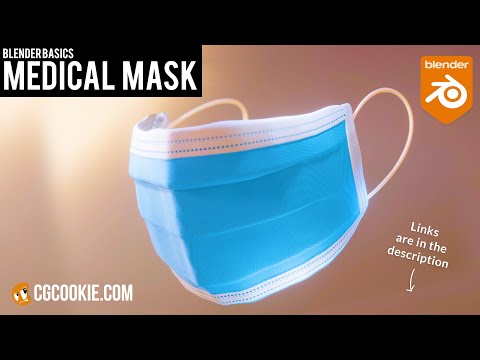 How to Model a Face Mask in Blender (Quick Workflow)