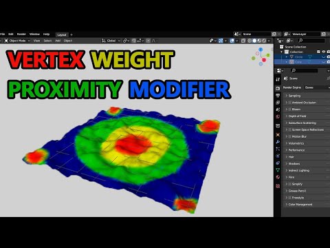 How do you use vertex weight proximity?