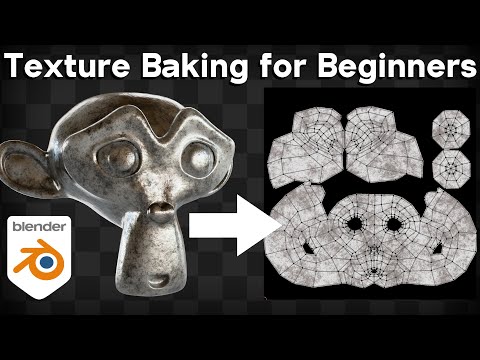Texture Baking for Beginners (Blender Tutorial)
