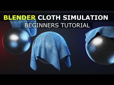 Blender 3.3 | Cloth Simulation For Beginners