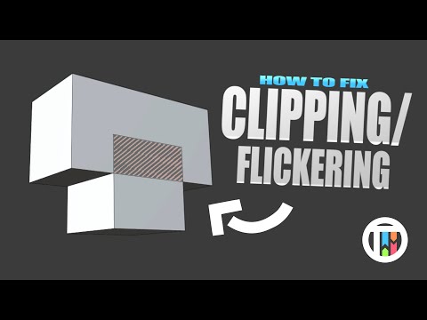 Blender Tutorial: How to Fix Clipping Flickering (Eevee)