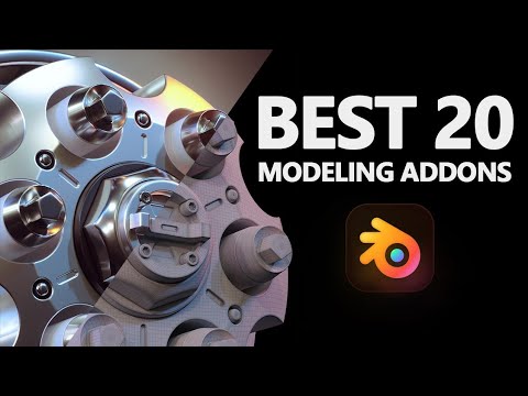 How can Blender modeling addons be an asset?