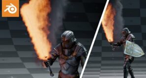 Blender Tutorial: Flaming Sword Animation