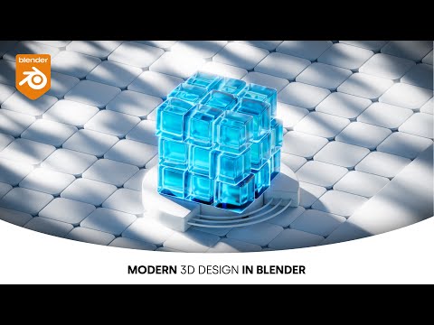 How To Get That Modern 3D Look in Blender (it’s easier than you think)