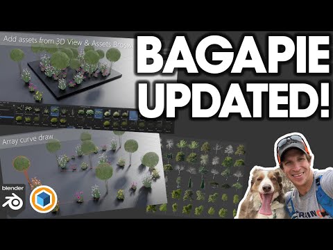 The Best FREE Add-On for Blender – Updated AGAIN! What’s New in BagaPie 9?