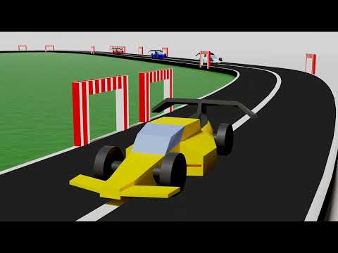 Blender Tutorial – Creating Geometry Nodes Racetrack