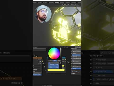 How to Add Lights to Materials in Blender