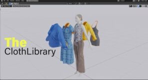 how to use the cloth library addon in blender