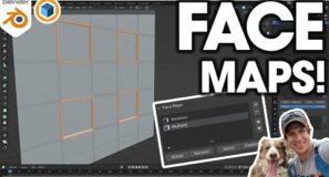Using Face Maps to Save Selections in Blender! (Time Saver)