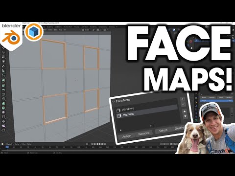 Using Face Maps to Save Selections in Blender! (Time Saver)