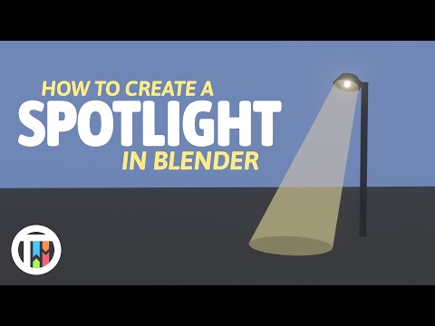 How to Create a Spotlight – Blender Tutorial