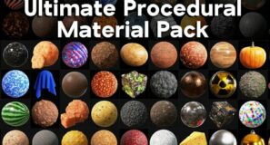Ultimate Blender Procedural Material Pack! (Product Trailer)