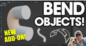 Easily BEND OBJECTS in Blender with SimpleBend!
