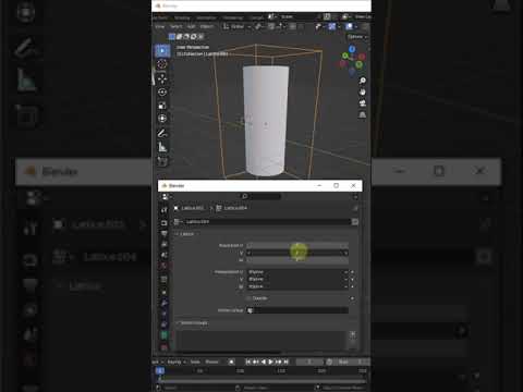 Deform Objects with the LATTICE MODIFIER in Blender!