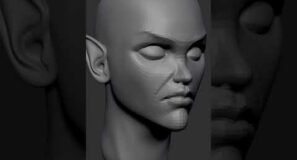 This Head Took Only 1 Hour to Sculpt
