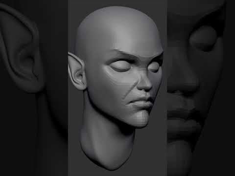 This Head Took Only 1 Hour to Sculpt