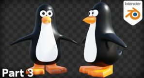 Character Creation for Beginners – Part 3 – Stylized Penguin (Blender Tutorial)