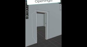 How to Add DOOR AND WINDOW Openings in Blender!