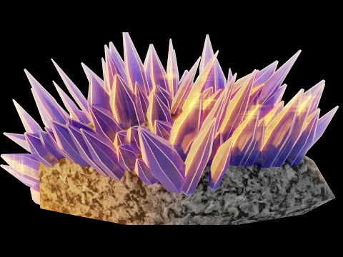 Blender Tutorial – Creating Crystals With Geometry Nodes