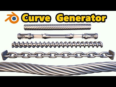 Curve Busher Addon – Best Wire Generator for Blender 3.0