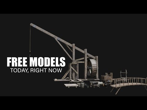 great blender content creators who give away their models for free