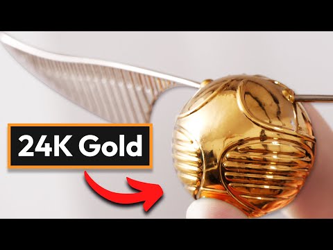 I Made a 24k Golden Snitch!