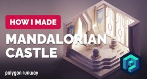 Mandalorian Castle in Blender – 3D Modeling Process | Polygon Runway