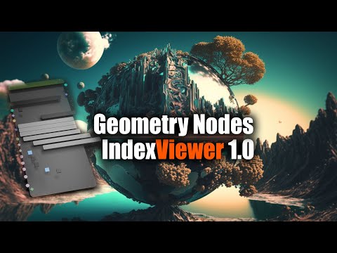 free geometry nodes index viewer node