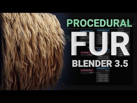 How to Make Procedural Fur in Blender 3.5