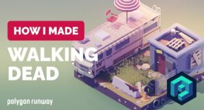 Low Poly Walking Dead in Blender – 3D Modeling Process | Polygon Runway