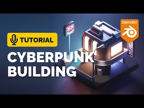 Blender Cyberpunk Building Tutorial | Polygon Runway