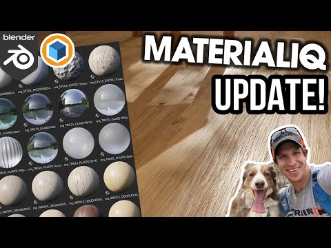 Materialiq for Blender UPDATED! Asset Browser Support and More!