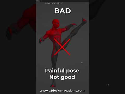 Animation Tip  –  Believable posing