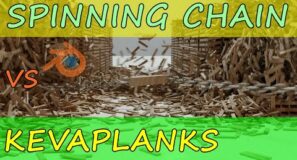Spinning Chain vs Kevaplanks   Blender